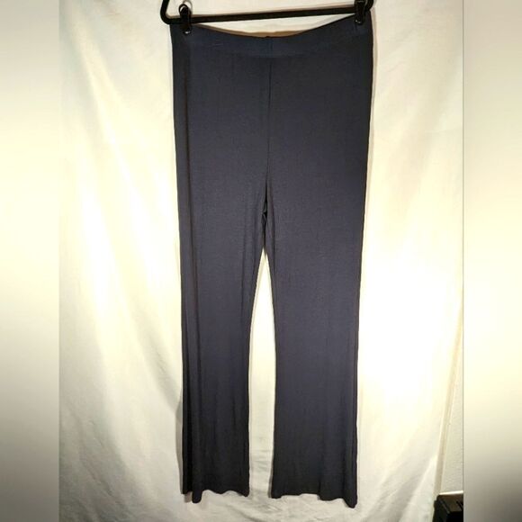 New With Tags LNA Revolve Ribbed Charlotte Pant Navy Size 1X - Picture 2 of 5